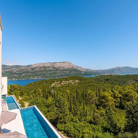 Luxury Morello 1 With Large Heated Pool, Gym & Sauna * Korčula