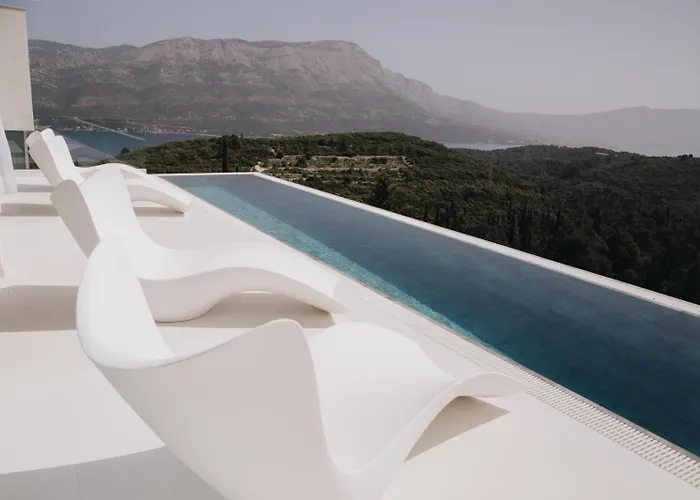 Villa Luxury Morello 1 With 64 M2 Heated Pool, Gym, Sauna, For 8 Guests Korčula